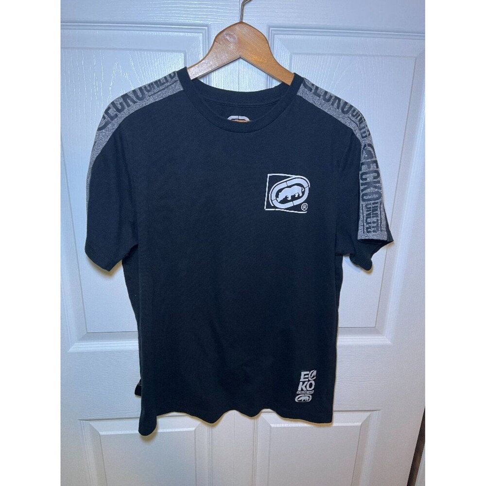 Ecko Unltd Black Graphic Tee Medium